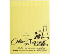 Majuscule-cahier De Travaux Pratiques Piqures Polypropylene 24x32 (seyes+dess.