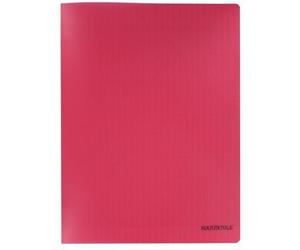 Majuscule-cahier Piqure 48 Pages Couverture Polypropylène 24x32cm Seyes 90g Rouge