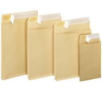 Majuscule-enveloppes Kraft 3 Soufflets 120g 26x33 Bs Af - Paquet De 50