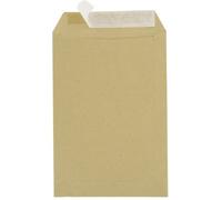 Majuscule - Enveloppes Kraft 90g - Bandes Detachables Ab - 23x32 - Paquet De 50