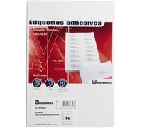 Majuscule-etiquette Adresse Coin Carre 10,5x 3,7 - Boite 1600