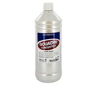MAJUSCULE Flacon de 1 Litre de Gouache concentrée Blanc nacré