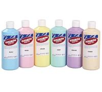 Majuscule-gouache Liquide Pastel - Carton 6 Flacon 500ml [Jouet]