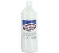 Majuscule-gouache Liquide Superieur Blanc - Flacon 1l [Jouet]