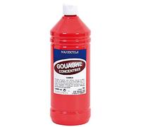 Majuscule-gouache Liquide Superieur Carmin - Flacon 1l [Jouet]