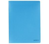 Majuscule-stylo Staplebound Carnet de notes 48 pages - 24 x 32 cm - 90 g Bleu avec couverture polypropylène