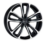 JANTES ROUES MAK MAGMA POUR TOYOTA PRIUS III 7X18 5X100 BLACK MIRROR BAR