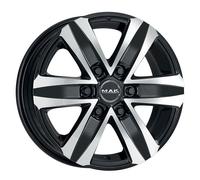 JANTES ROUES MAK STONE 6 POUR FORD RANGER RAPTOR 8X18 6X139,7 BLACK MIRROR 0FG