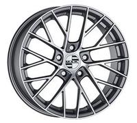 MAK Jantes Monaco pour Audi Q2 8.5x19 5x112 Gun Met Mirror Face CKK