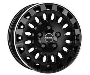 MAK OVERLAND gloss black mirror ring 6.5Jx16 5x120 ET50