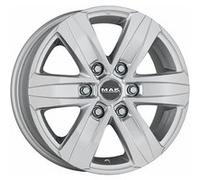 MAK Jantes Stone 6 8,5x20 6x139,7 Silver pour Toyota Hilux Vigo