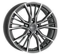 MAK UNION gun metal mirror face 10.0Jx22 5x112 ET19