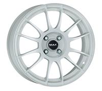 JANTES ROUES MAK XLR POUR RENAULT MODUS 7X17 4X100 GLOSS WHITE J4D
