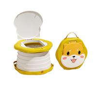 Makamsui Pot de voyage pliable portable pour tout-petit, siège de toilette d'entraînement pour voiture, toilettes pour enfants avec protection anti-éclaboussures pour les tout-petits, les voyages, le
