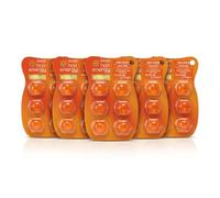 Makarizo Hair Energy VitaGlitz Sérum Capillaire Gelée Royale Kératine Collagène - Soin Cheveux Secs & Abîmés - 30 Capsules Individuelles 1ml