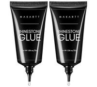 Makartt 2×30ml Rhinestone Glue Gel 3d - Colle UV pour Strass et Nail Art