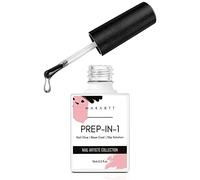 Makartt 3 en 1 Colle UV Ongle - 15ml Gel Colle Ongle pour Faux Ongles Base Coat Semi Permanent Poly Nail Gel Slip Solution Liquide Multifonctionnel pour Manucure Nail Art