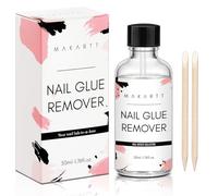 Makartt Dissolvant de colle pour ongles à presser - 50 ml - Dissolvant professionnel pour ongles artificiels en acrylique - Sans acétone (50 ml)