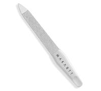 Makartt Métal Limes à ongles - Lime à ongles saphir, longue double face pour modeler et coiffer les ongles naturels et artificiels, idéale pour les ongles durs, parfaite pour les manucures à domicile