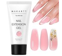 Makartt Poly Nail Extension Gel - Long Lasting Nail Builder Gels de Construction Ongle, Acrylic Thickening Gels pour Beginner and Professional, Quick Extender Gel UV/LED pour Manicure Nails Art DIY