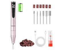 Makartt Ponceuse à ongles électrique professionnelle - 35 000 tr/min - Lime à ongles électrique pour ongles en gel et ongles en acrylique, formes d'ongles, élimination des callosités, silencieuse