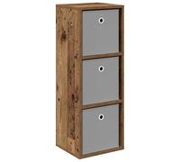 Makastle Buffet avec tiroir Bois Ancien 30,5 x 27 x 84,5 cm