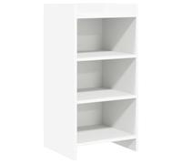 Makastle Buffet Blanc 40 x 36 x 80 cm Bois d'ingénierie