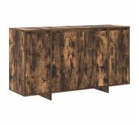 Makastle Buffet Chêne fumé 135 x 41 x 69 cm Bois d'ingénierie