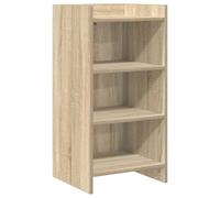 Makastle Buffet Chêne Sonoma 40 x 36 x 80 cm Bois d'ingénierie