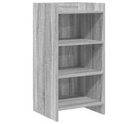 Makastle Buffet Sonoma Gris 40 x 36 x 80 cm Bois d'ingénierie