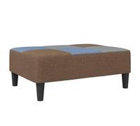 Makastle Repose-Pied Patchwork Multicolore 77x55x31 cm en Tissu 100% Polyester avec Cadre en Contreplaqué