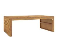 Makastle Table Basse 110x60x38 cm Bois de Teck Solide