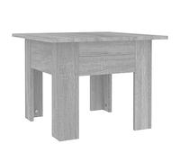 Makastle Table Basse Sonoma Gris 55x55x42 cm Bois d'ingénierie