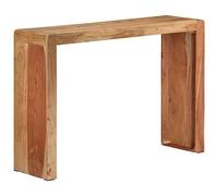 Makastle Table Console 110x30x76 cm Bois Massif d'acacia