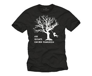 Makaya Geek T-Shirt Homme J'EN AI Assez, Je Bascule Noir L