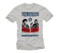 Makaya Gym T-Shirt Boxeur Bodybuilding Homme Gris L
