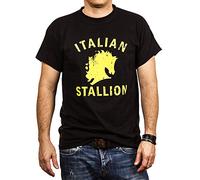 Makaya Gym T-Shirt Homme Italian Stallion Noir Taille XXL