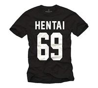 Makaya Manga Comic Art - Hentai 69 T-Shirt Homme Noir Taille XXXL