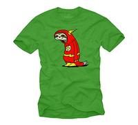 Makaya T Shirt Geek Humour Homme - Flash Super Hero Indolence - Manche Courtes