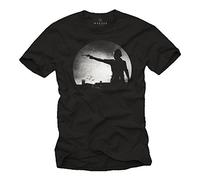 Makaya T-Shirt Rick Grimmes - Dead Zombie Hunter Noir