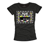 Makaya T-Shirt Sheldon Femme TESTSCREEN Humour Theory Noir M
