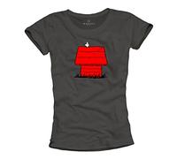 Makaya Tee Shirt Swag Femme Dog Gris Taille M