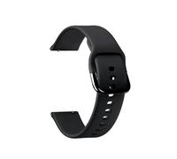 MAKAZHZZRM Bracelet de montre 18 mm/20 mm for Nokia Withings Steel HR 36 mm/40 mm, bracelet Fit For boucle en silicone Fit For dégagement rapide, bracelet HR Sport 40 mm for homme(Black,20mm)