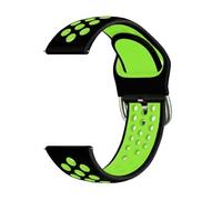 MAKAZHZZRM Bracelet de montre connectée Fit For Honor Watch 4 Pro/5, 22 mm, en silicone, compatible Fit For Honor Magic 2 46 mm/GS Pro/GS 3(Black green)