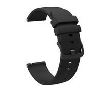 MAKAZHZZRM Bracelet de montre connectée Fit For Realme Watch 3, 20 mm/22 mm, sport, en silicone, compatible Fit For Realme Watch 2/S Pro/S2, accessoires for hommes(Black,20mm)