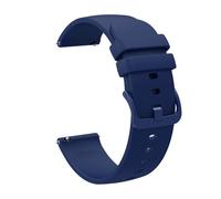 MAKAZHZZRM Bracelet de montre connectée Fit For Realme Watch 3, 20 mm/22 mm, sport, en silicone, compatible Fit For Realme Watch 2/S Pro/S2, accessoires for hommes(Navyblue,22mm)
