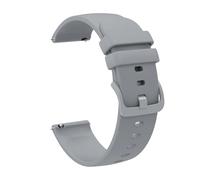 MAKAZHZZRM Bracelet de montre connectée Fit For Realme Watch 3, 20 mm/22 mm, sport, en silicone, compatible Fit For Realme Watch 2/S Pro/S2, accessoires for hommes(Gray,22mm)