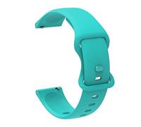MAKAZHZZRM Bracelet en silicone 20 mm 22 mm compatible Fit For les bracelets sport Fit For Polar Pacer/Ignite 2 3/Unite et Fit For Polar VANTAGE M2 M/Grit X Pro Tian(Mint,22mm)