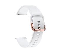 MAKAZHZZRM Bracelet en silicone 20 mm 22 mm for COLMI C8 Max, compatible Fit For COLMI V73/P28 Plus/P81 P71 P60 P68/C61 C60 C81 C80(White,20mm)
