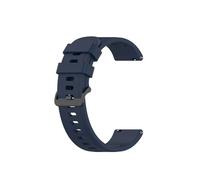 MAKAZHZZRM Bracelet en silicone for montre connectée Fit For Mibro C3 C2, 20 mm et 22 mm, compatible avec les montres Fit For Mibro T1 T2/A1 A2/X1/Lite2/Lite 3 Pro(Navy blue,22mm)